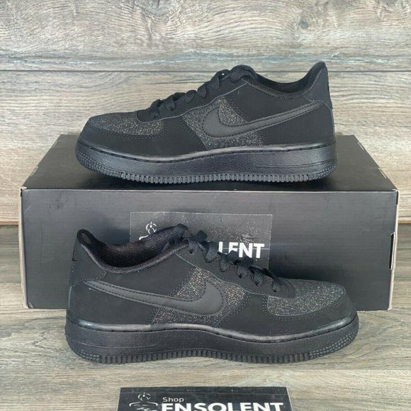black glitter air force 1